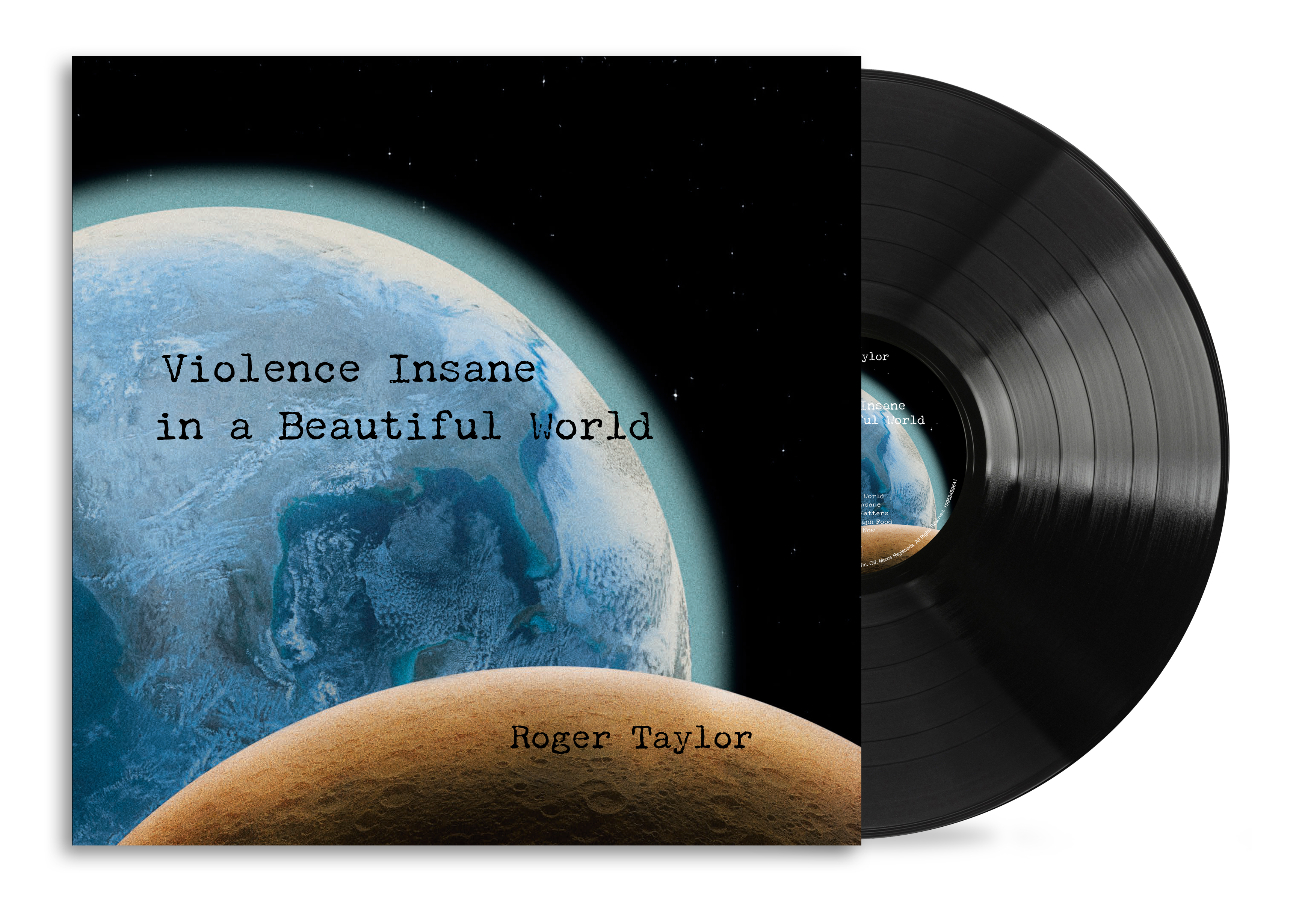 Violence Insane In a Beautiful World | Black Vinyl