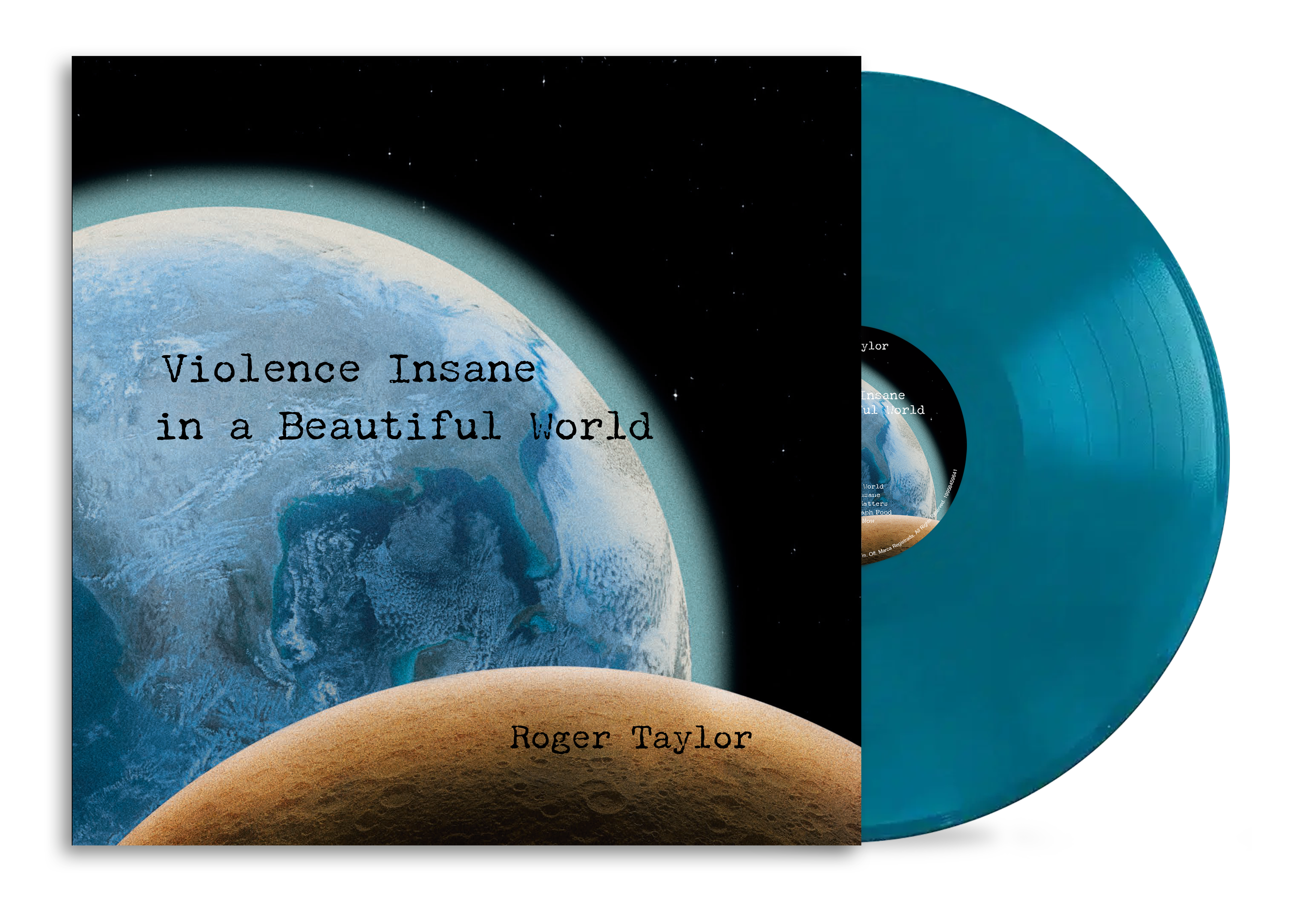 Violence Insane In a Beautiful World | Earth Blue Vinyl